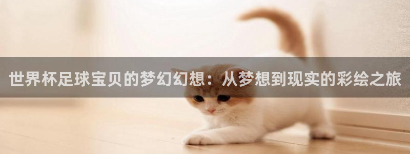 今年的世界杯：世界杯足球宝贝的梦幻幻想：从梦想到现实的彩绘之旅
